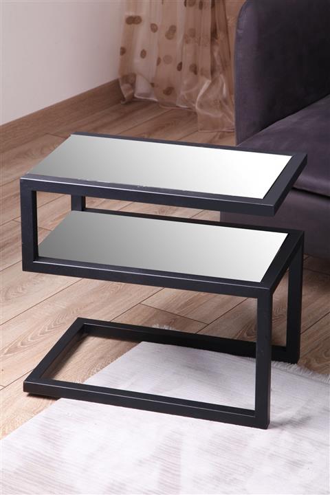 Manor 2 Katlı Aynalı Profil Sehpa