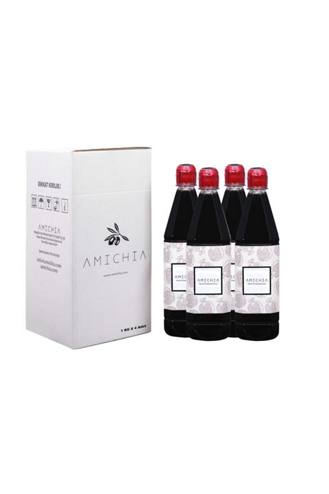 AMICHIA 4 Kg Katırbaş Nar Ekşisi (1000 Gr X 4)