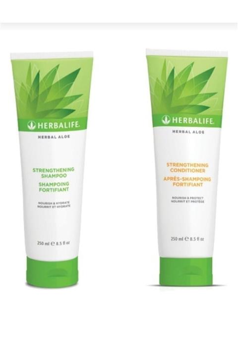 Herbalife Aloe Güçlendirici Şampuan + Saç Kremi 250 ml