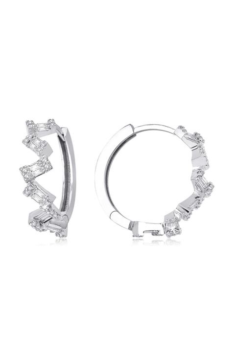 Emel Pırlanta 0.62 Ct. Pırlanta Baget Halka Küpe