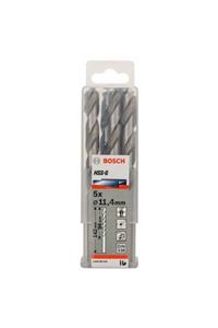 Bosch Hss-g Metal Matkap Ucu 11,4*142 Mm 5'li Paket (gümüş)