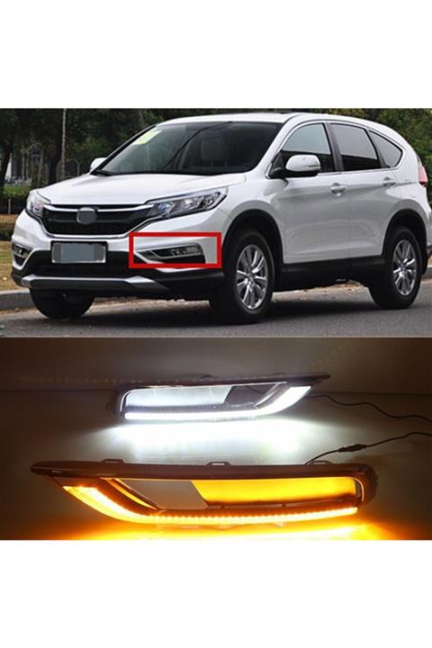 beyaztuning Honda Crv Ledli Sis Farı Çerçevesi Oem Tip 2013-2016