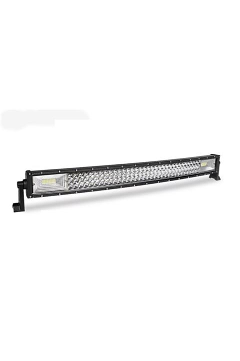 Point Beyaz Turuncu Flaşlı Off Road Oval Kavisli Led Bar