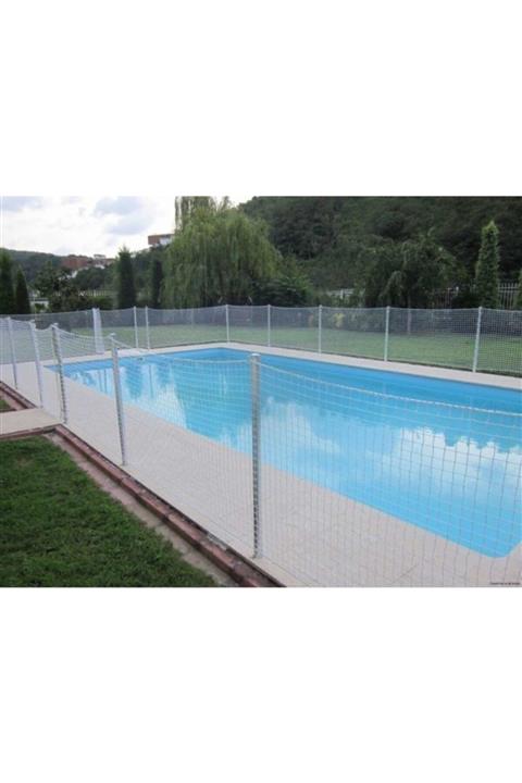 Balıkmarketim Havuz Çevre Güvenlik Filesi 2.5 Mm Ip Kalınlığı 4x4 Cm Göz Genişliği 6 Metre-2 Metre