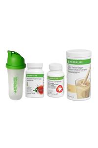 Herbalife Vanilyalı Shake 50gr Klasik Çay Thermocomplate Yağ Yakan Set 1