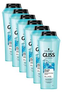 Gliss Million Gloss Yoğun Parlaklık Veren Şampuan 400 ml 6'lı