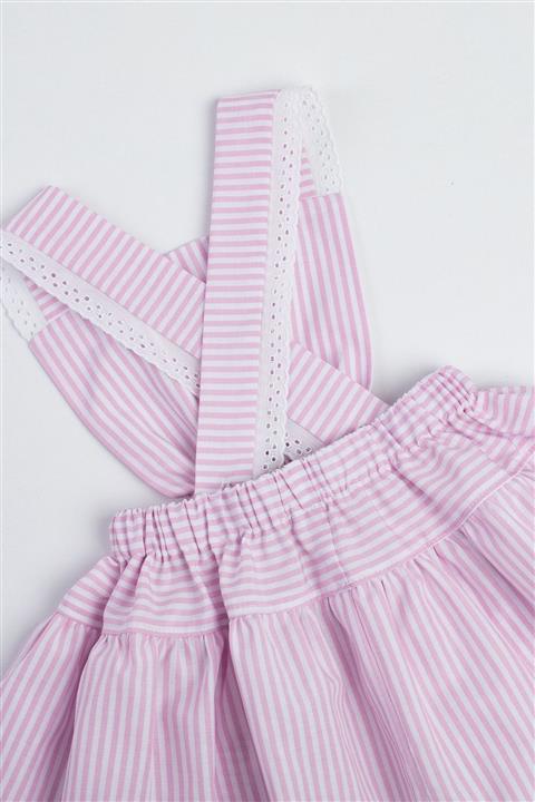 Bala Bino Baby Kız Çocuk Elbise Candy Stripe