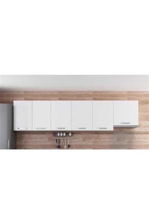 Minar 300 cm Mutfak Dolabı Beyaz 300-b5-üst Modül