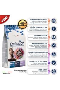 Exclusion Düşük Tahıllı Monoprotein Iri Irk Için Tavuklu Kısırlaştırılmış Kedi Maması 1.5 Kg