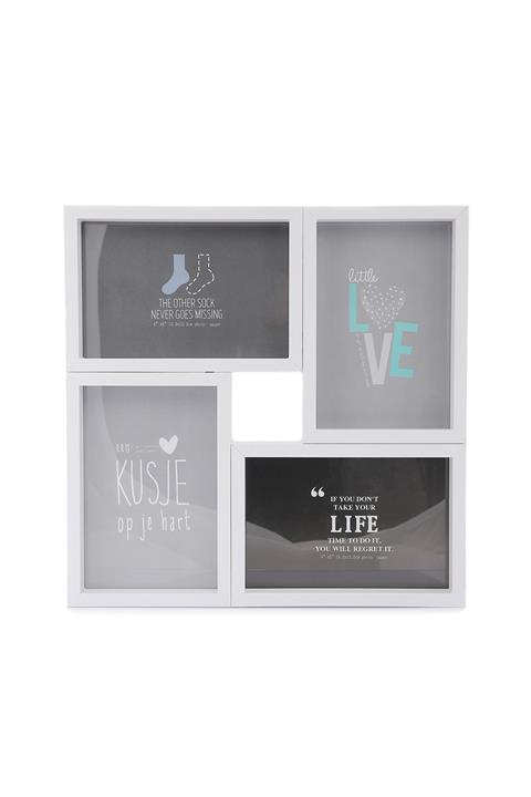 Chima Dörtlü Beyaz Çerçeve