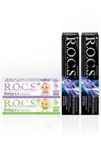 R.O.C.S. R.o.c.s Sensation Whitening Macun ve 0-3 Baby Macun