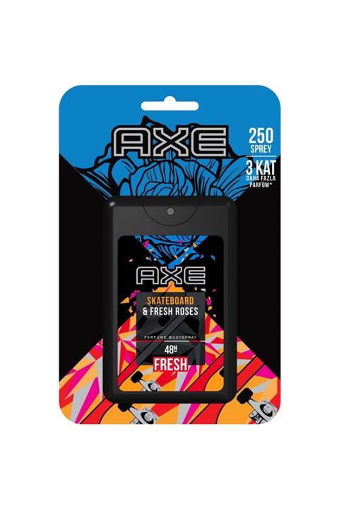 Axe Skateboard & Fresh Roses Vücut Spreyi 17 ml