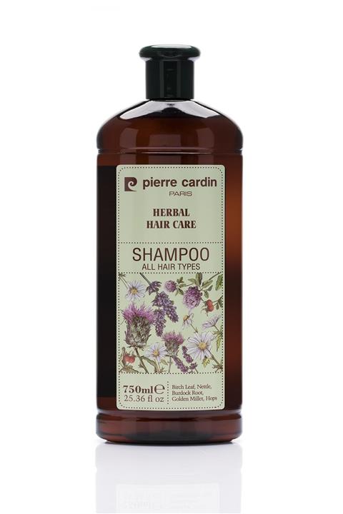 Pierre Cardin Herbal Shampoo For All Hair Types 750 ml Bitkisel Şampuan (Tüm Saç Tipleri)