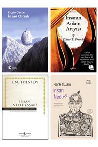 Betonsu Tasarım Insan Olmak Engin Geçtan + Insanın Anlam Arayışı + Insan Neyle Yaşar  + Insan Nedir  / 4 Kitap Set