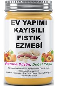 SPANA Kayısılı Fıstık Ezmesi Ev Yapımı Katkısız 330 gr