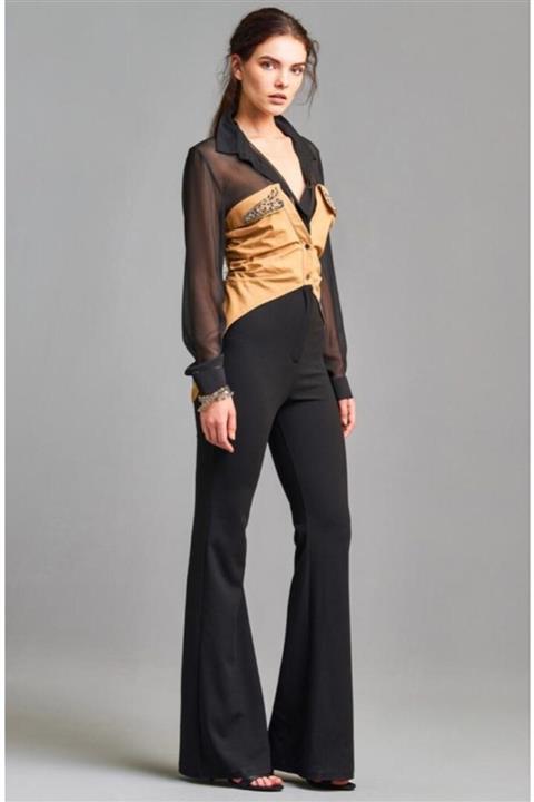 MİANOTTE Kadın Siyah Tulum