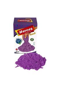 HEROES Mor Renkli Kinetik Oyun Kumu 500 gr