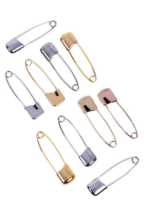 Simisso 5'li Metalize Çengelli Iğne 4 cm