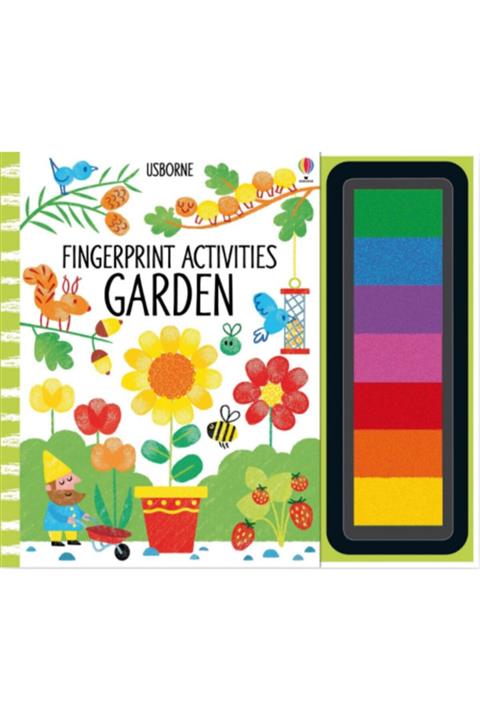 Usborne Fıngerprınt Actıvıtıes Garden - Fiona Watt - 9781474932301