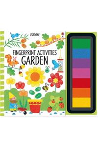 Usborne Fıngerprınt Actıvıtıes Garden - Fiona Watt - 9781474932301