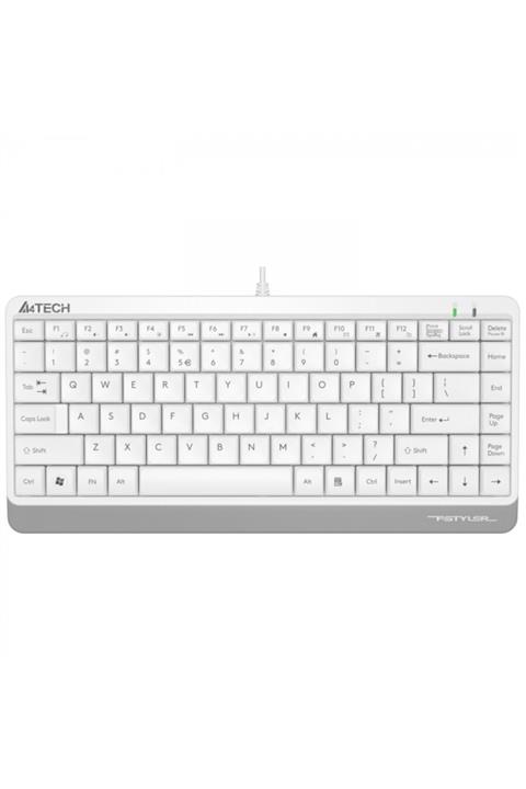 A4 Tech Fk11 Usb Multimedya Beyaz Mini Q Klavye