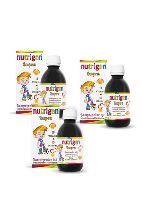 Nutrigen Supra Şurup 200 ml X3 Adet