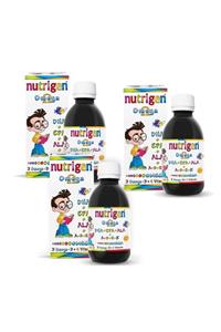 Nutrigen Omega 3 Şurup 200 ml X3 Adet