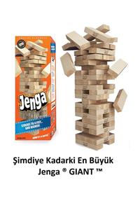 AyasEğiticiOyuncak Jenga Gıant Denge Oyunu 54 Parça