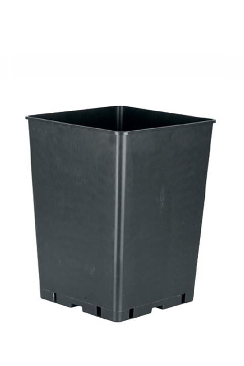 Yalova Fidan Market 10 Adet Kare Üretim Saksı 6 Lt