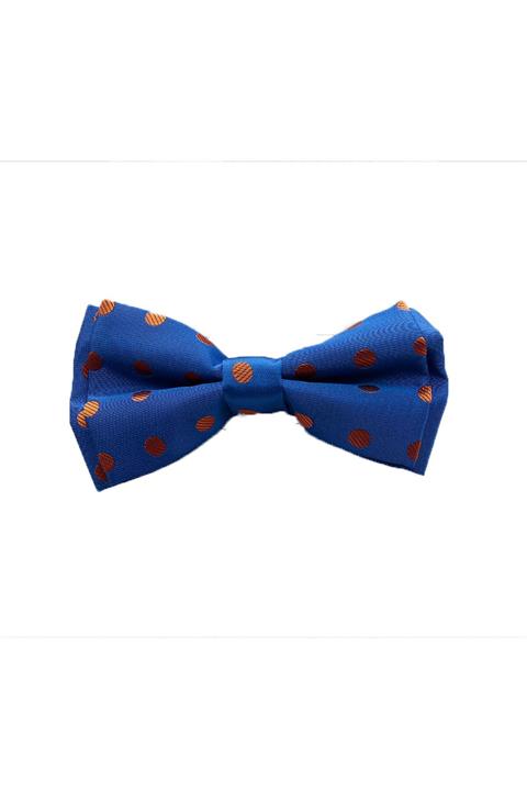 ROMASTER Lacivert Renk Nokta Desenli Erkek Papyon