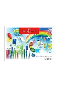 Faber Castell Karton Kapak Resim Defteri 35x50 Cm 15 Yaprak