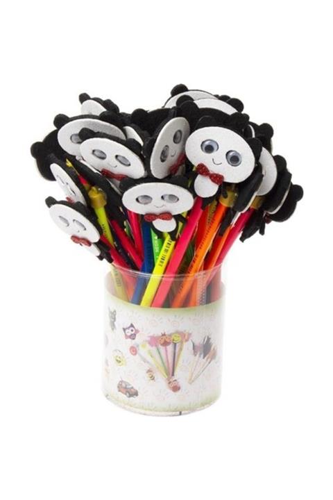 Buğra Kiddy World 3d Panda Başlıklı Kurşun Kalem 36 Lı World 0593