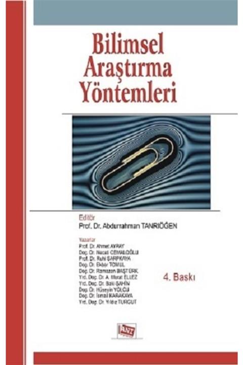 Anı Yayıncılık Bilimsel Araştırma Yöntemleri