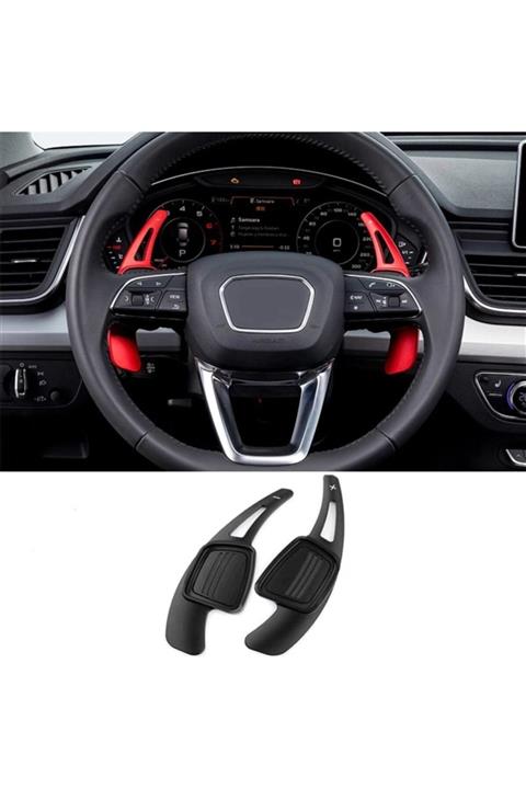 beyaztuning Audi A5 F1 Vites Kulakçık Paddle Shift 2017 Sonrası Siyah