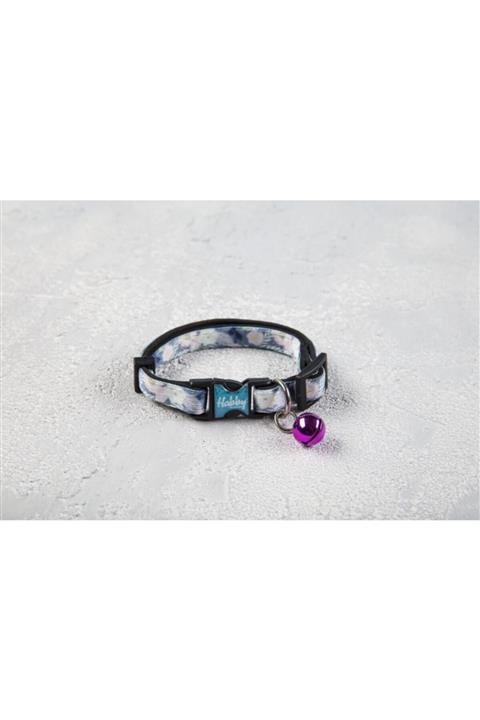 Habby Accessories Ayarlanabilir Desenli Zilli Kedi Boyun Tasması
