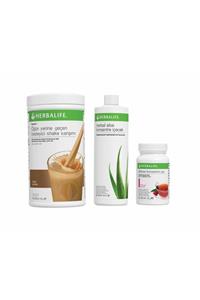 Herbalife Hızlı Kilo Verme Seti (1 Shake Ahududulu Çay ve Aloe)