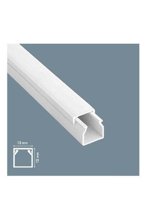 3M Yapışkanlı Kablo Kanalı 12x12 Mm 2 Metre 5 Adet