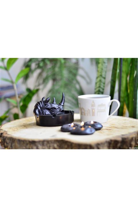 Miamantra Gergedanlı Reçine Küllük