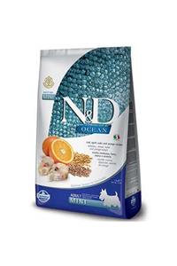 N&D Düşük Tahıllı Balık Portakallı Mini Yetişkin Köpek Maması 2.5 Kg