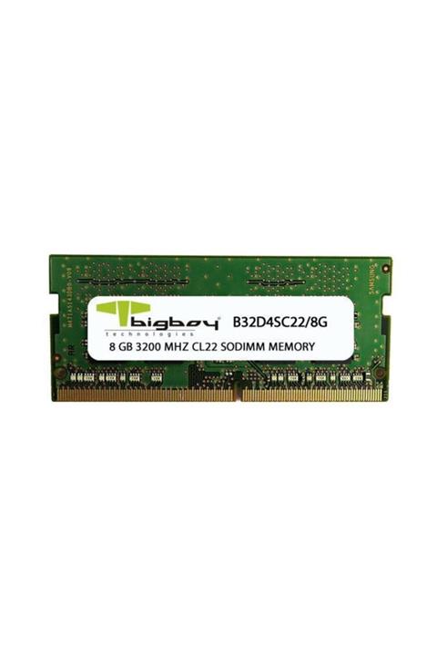 Bigboy 8gb 3200mhz Cl22 Ddr4 Notebook Ram B32d4sc22/8g
