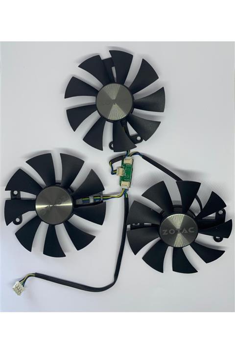 Everflow Zotac Gtx980tı-6gd5 Gtx980tı Grafik Kartı Soğutucu Soğutma Fanı