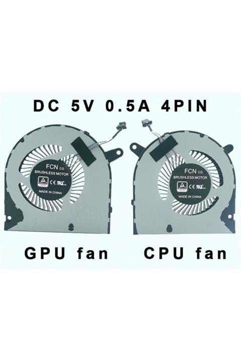 OEM Dell G3-3590 Cpu+gpu Fan Eg75070s1-1c060-s9a Eg75070s1-1c070