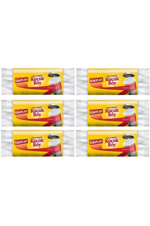Koroplast Küçük Boy Çöp Torbası 30'lu X 6 Adet