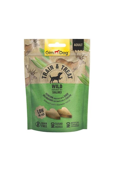 Gimdog Geyik Eti Ve Adaçaylı Köpek Ödül Bisküvisi 125 Gr