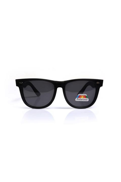 ModaLucci Unisex Siyah Polarize Güneş Gözlüğü Ml 08 Wayfarer