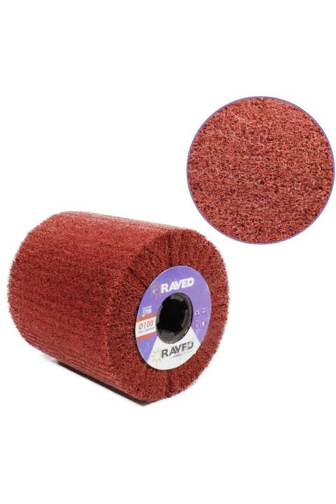 Raved Keçe Mop Zımpara Metal Cilalama 100x100x19 mm