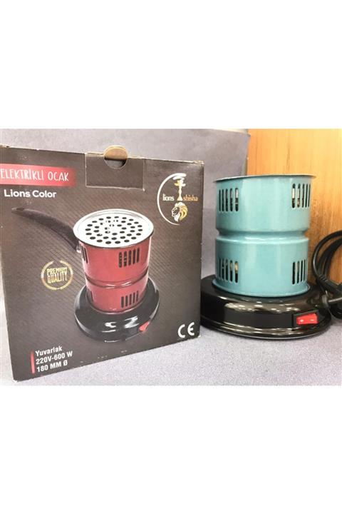 lions shisha Mavi Elektrikli Ocak