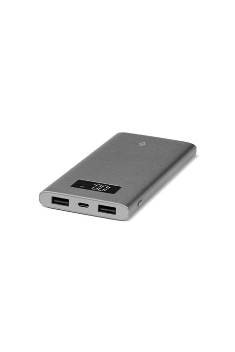 Ttec AlumiSlim LCD Uzay Grisi 7.000mAh Powerbank Şarj Aleti