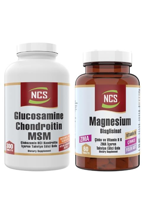 NCS Glukozamin Kondroitin Msm 300 Tablet Magnezyum Çinko 60 Tablet