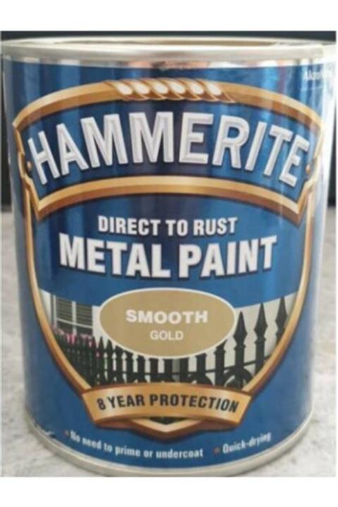 Hammerite Pürüzsüz Altın Boya 2.5 Litre